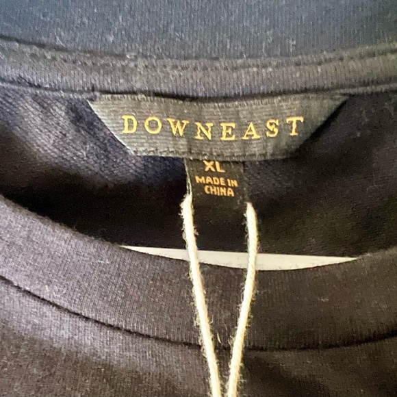 Down East Black Ruffle Sleeve Top - Picture 9 of 9